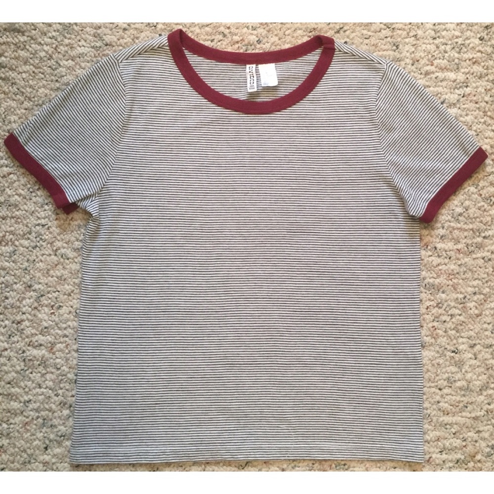 H&M Divided Basic Soft Jersey Tee Shirt